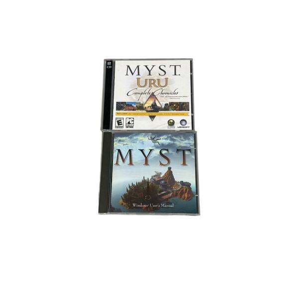 Myst Uru: Complete Chronicles (PC, 2004, 2-Disc Set Video Game Windows XP Bundle - Picture 1 of 3
